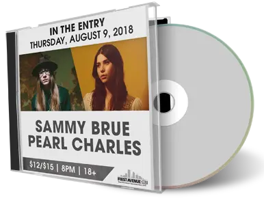 Artwork Cover of Sammy Brue and Pearl Charles 2018-08-09 CD Minneapolis Audience