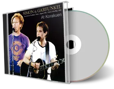 Artwork Cover of Simon and Garfunkel Compilation CD Tokyo 1982 Audience