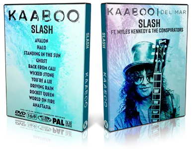 Artwork Cover of Slash ft Myles Kennedy and the Conspirators 2018-09-16 DVD KAABOO Proshot