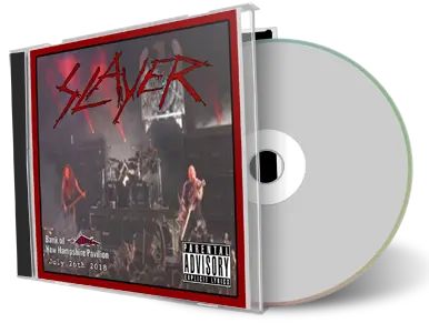 Artwork Cover of Slayer 2018-07-26 CD Gilford Audience