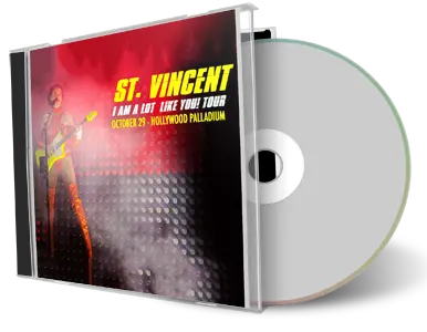 Artwork Cover of St Vincent 2018-10-29 CD Los Angeles Audience