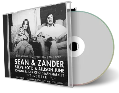 Artwork Cover of Steve Soto and Allison June 2014-12-10 CD Fullerton Audience