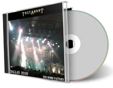 Artwork Cover of Testament 2018-06-19 CD Dallas Audience