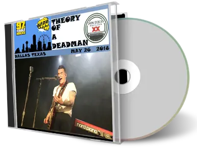 Artwork Cover of Theory Of A Deadman 2018-05-26 CD Dallas Soundboard