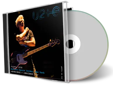 Artwork Cover of U2 2018-07-01 CD New York Soundboard
