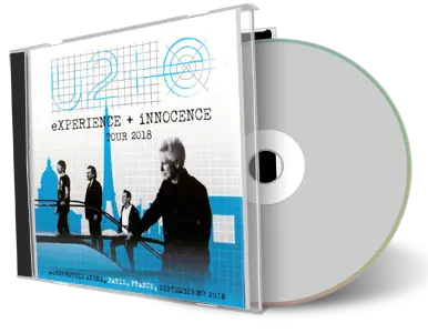 Artwork Cover of U2 2018-09-08 CD Paris Audience