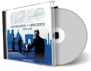 Artwork Cover of U2 2018-09-09 CD Paris Soundboard