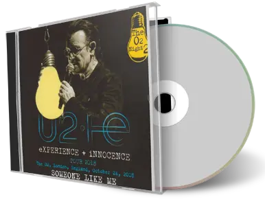 Artwork Cover of U2 2018-10-24 CD London Soundboard