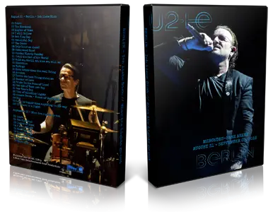 Artwork Cover of U2 Compilation DVD Berlin 2018 Audience