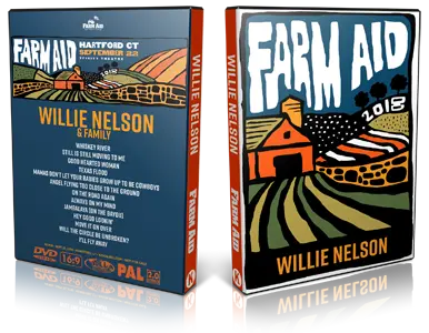 Artwork Cover of Willie Nelson and Family 2018-09-22 DVD Farm Aid 33 Proshot