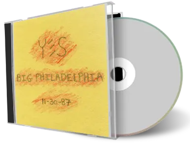 Artwork Cover of Yes 1987-11-30 CD Philadelphia Audience