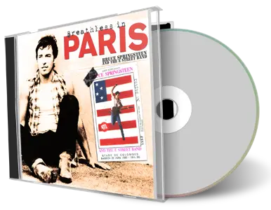 Artwork Cover of Bruce Springsteen 1985-06-29 CD Paris Soundboard