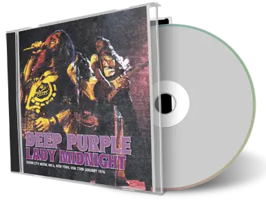Artwork Cover of Deep Purple 1976-01-23 CD New York Audience