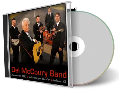 Artwork Cover of Del McCoury Band 1997-01-17 CD Berkeley Soundboard