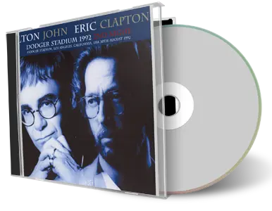 Artwork Cover of Eric Clapton 1992-08-30 CD Los Angeles Audience