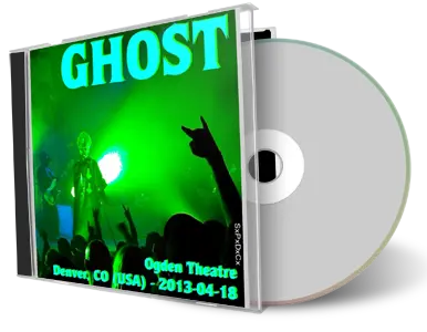 Artwork Cover of Ghost 2013-04-18 CD Denver Audience