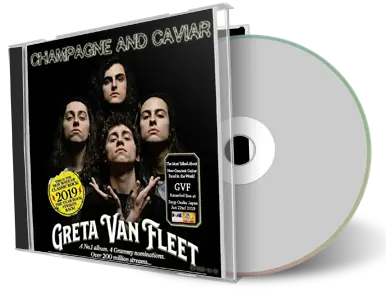 Artwork Cover of Greta Van Fleet 2019-01-22 CD Osaka Audience