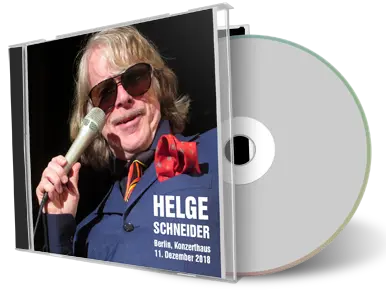 Artwork Cover of Helge Schneider 2018-12-11 CD Berlin Audience