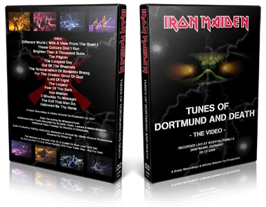 Artwork Cover of Iron Maiden 2006-12-08 DVD Dortmund Audience