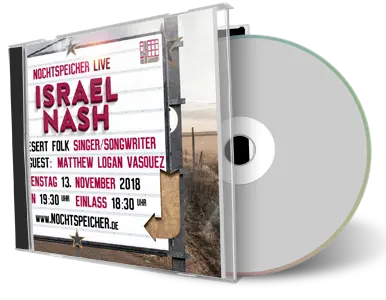 Artwork Cover of Israel Nash 2018-11-13 CD Hamburg Audience