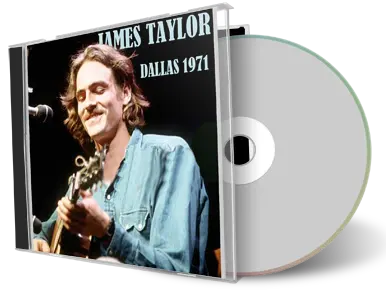 Artwork Cover of James Taylor 1971-03-17 CD Dallas Audience