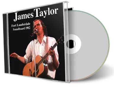 Artwork Cover of James Taylor 1982-03-09 CD Fort Lauderdale Soundboard