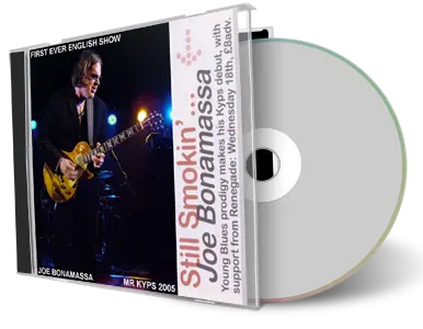 Artwork Cover of Joe Bonamassa 2005-05-18 CD Dorset Audience