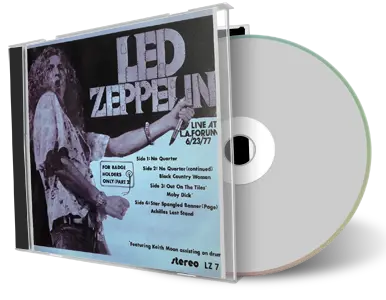 Artwork Cover of LZ 1977-06-23 CD Inglewood Audience