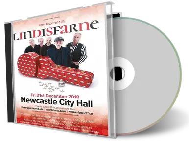 Artwork Cover of Lindisfarne 2018-12-21 CD Newcastle Audience