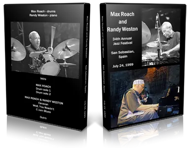 Artwork Cover of Max Roach and Randy Weston 1999-07-24 DVD San Sebastian Proshot
