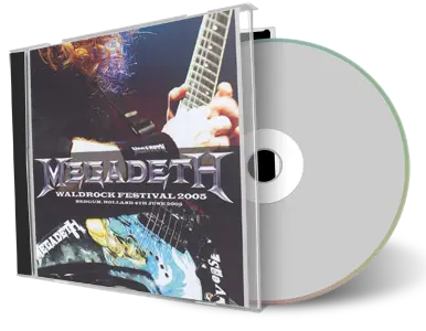 Artwork Cover of Megadeth 2005-06-04 CD Waldrock Soundboard