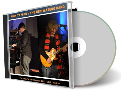 Artwork Cover of Mick Taylor and Ben Waters Band 2012-10-03 CD Linz Audience