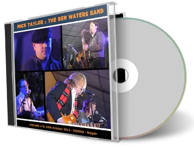 Artwork Cover of Mick Taylor and Ben Waters Band 2012-10-04 CD Vienna Audience