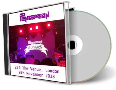 Artwork Cover of Pendragon 2018-11-09 CD London Audience