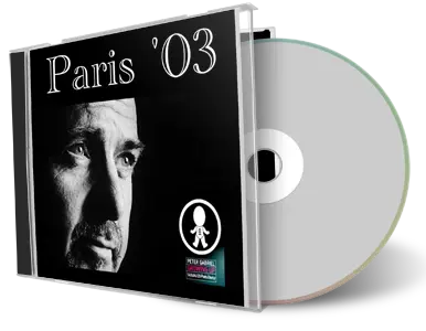 Artwork Cover of Peter Gabriel 2003-05-14 CD Paris Audience