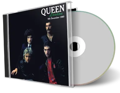 Artwork Cover of Queen 1980-12-09 CD London Audience