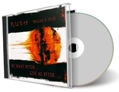Artwork Cover of Rush 2002-08-19 CD Dallas Soundboard
