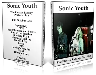Artwork Cover of Sonic Youth 1995-10-18 DVD Philadelphia Audience
