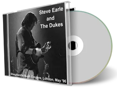 Artwork Cover of Steve Earle 1996-05-13 CD London Soundboard