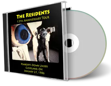 Artwork Cover of The Residents 1986-01-27 CD Cleveland Soundboard