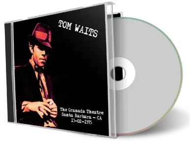 Artwork Cover of Tom Waits 1975-03-12 CD Santa Barbara Audience
