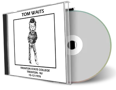 Artwork Cover of Tom Waits 1976-12-15 CD Trenton Audience