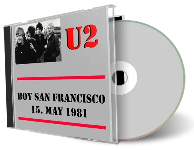 Artwork Cover of U2 1981-05-15 CD San Francisco Soundboard