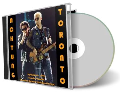 Artwork Cover of U2 1992-09-06 CD Toronto Soundboard