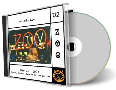 Artwork Cover of U2 1993-05-19 CD Oviedo Soundboard