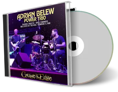 Artwork Cover of Adrian Belew Power Trio 2019-02-05 CD Royal Caribbean Brilliance Of The Seas Audience