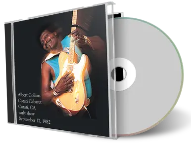 Artwork Cover of Albert Collins 1982-09-17 CD Cotati Soundboard