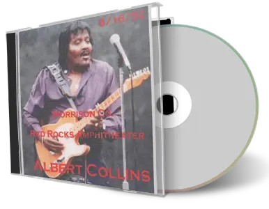 Artwork Cover of Albert Collins 1992-08-16 CD Morrison Soundboard