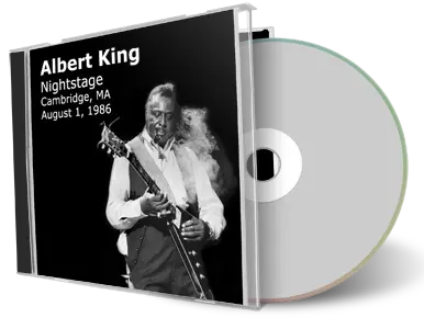 Artwork Cover of Albert King 1986-08-01 CD Cambridge Soundboard