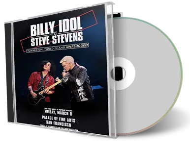 Artwork Cover of Billy Idol 2019-03-08 CD San Francisco Audience